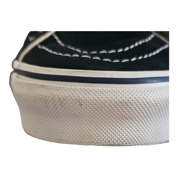 VANS Sk8-Hi UNISEX Casual High-Top Skate Shoes, Signature Waffle Rubber Sole - Picture 9 of 11